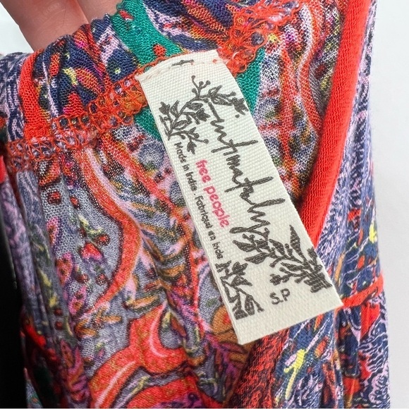 Free people count me in trapeze tunic‎ top Short Dress - Picture 9 of 13